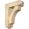 Ekena Millwork Westlake Arts and Crafts Rough Sawn Bracket w/ Offset Brace, Douglas Fir, 6"W x 18"D x 22"H BKT0604X18X22WTL03RDF - alternate 1